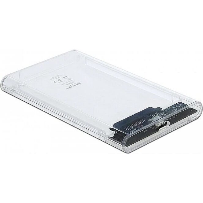 Delock external enclosure for 2.5 "SATA HDD / SSD with SuperSpeed USB 10 Gbps (USB 3.1 Gen 2), drive enclosure