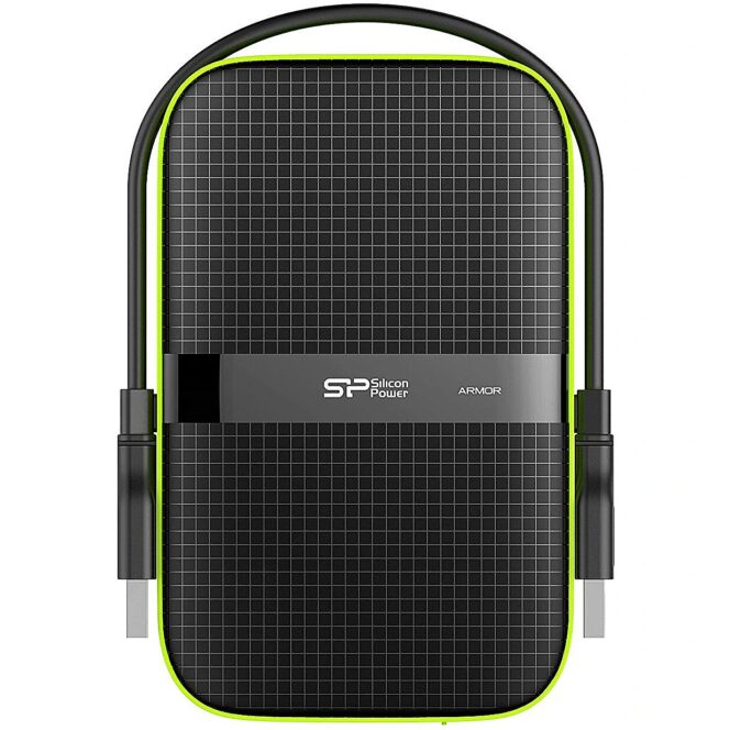 Silicon Power Armor A60, 4TB, Black & Green