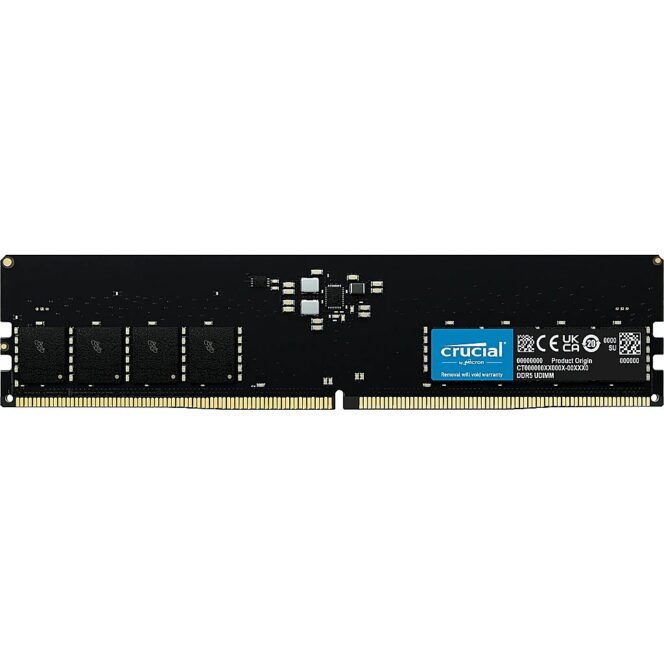 Crucial 32GB, DDR5, 5200MHz, CL42, Single Stick