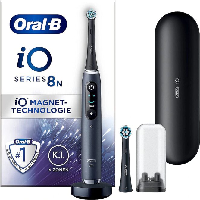 Braun Oral-B iO Series 8N, Electric Toothbrush (black onyx)