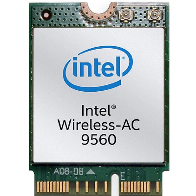 Intel Dual-Band Wireless-AC 9560, WLAN + Bluetooth 5.0 Adapter -