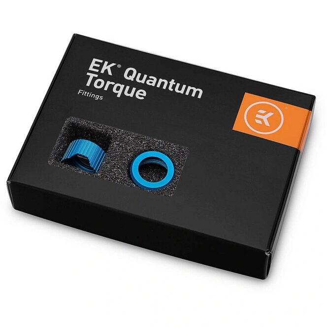 EK Water Blocks EK-Quantum Torque Compression Ring 6-Pack HDC 12, Blue