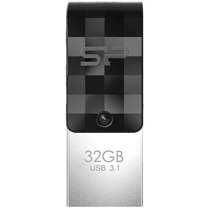 Silicon Power C31, 32GB, Black & Silver