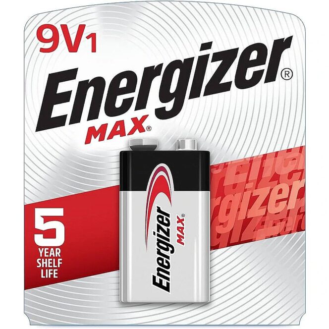 Energizer BATTERY Max 426660 9V 6LR61, 1 piece, Eco pack