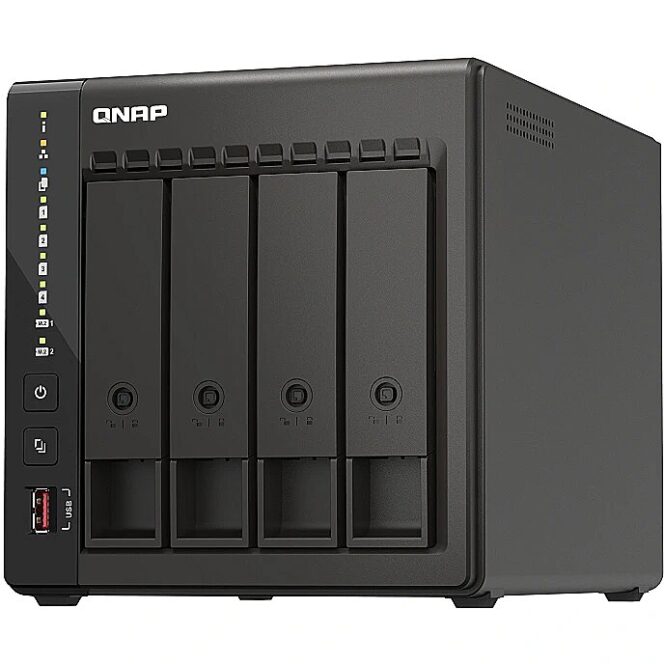 Qnap QVP-41C 8-CH 4 BAY CELERON 4-CORE/4-THREAD 8GB