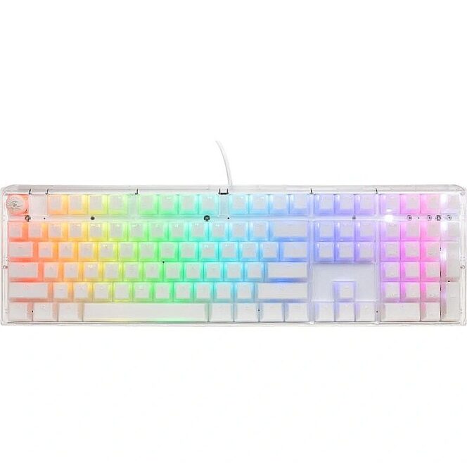 Ducky One 3 Aura White, Cherry MX RGB Brown, US