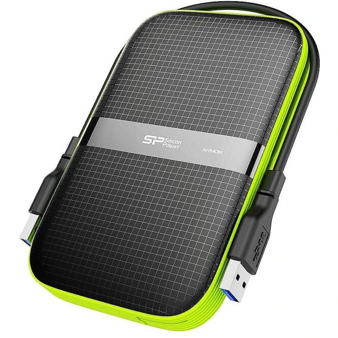 Silicon Power Armor A60, 5TB, Black & Green