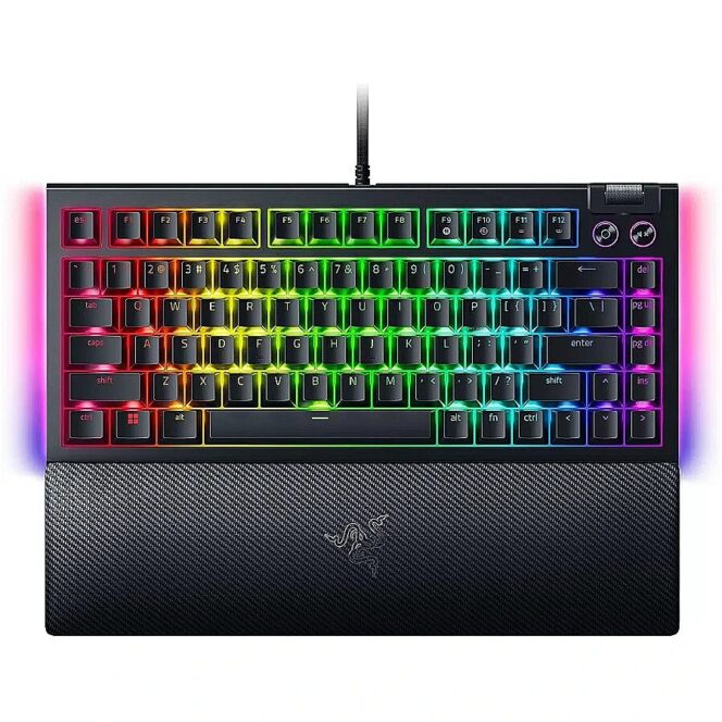 Razer BlackWidow V4 75%, Orange Switches