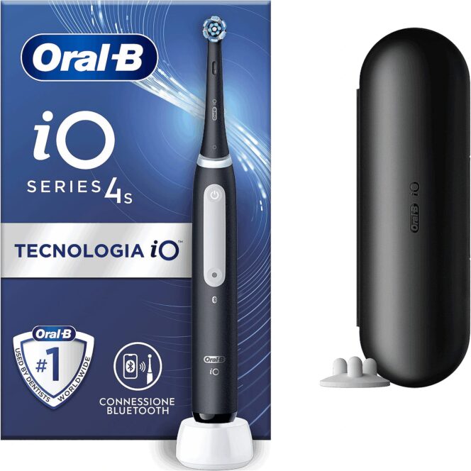 Braun Szczoteczka elektryczna Oral-B iO4s Matt Black