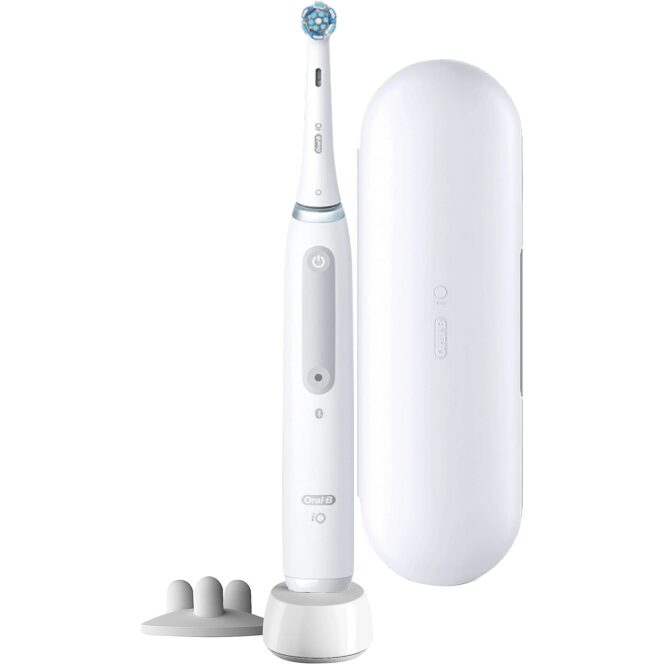 Braun Oral-B iO 4S Adult Vibrating toothbrush White