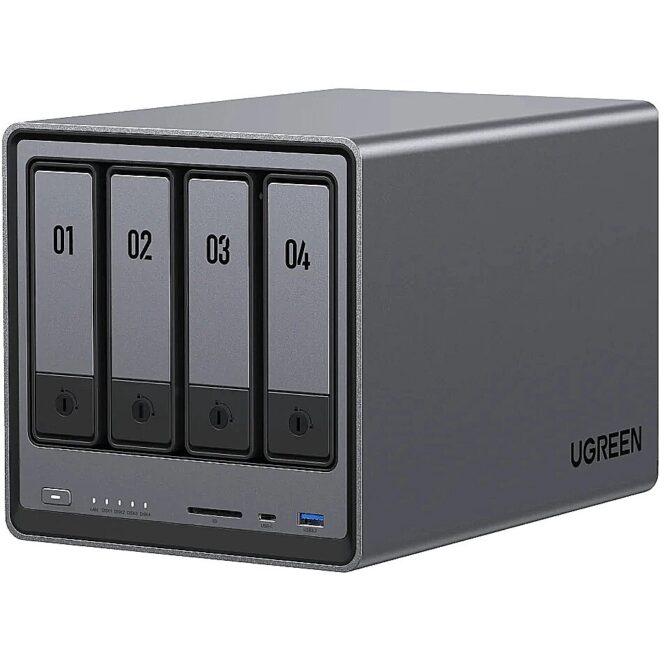 Ugreen NASync DXP4800 4-Bay NAS 0/4 SATA, 0/2 M.2 SSD, 2x 2.5GbE, 8GB RAM