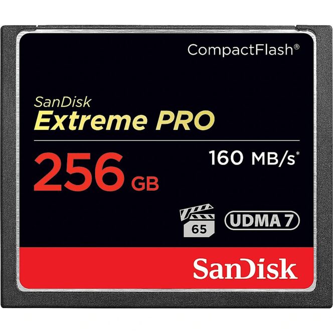 Sandisk CF, Extreme Pro, 256GB