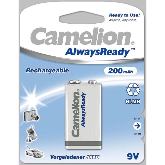 Camelion 9V/6HR61, 200 mAh, x1