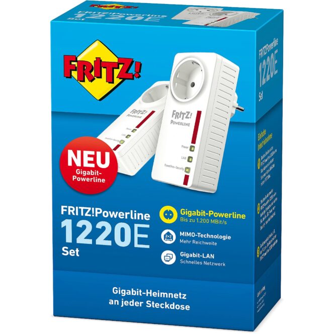 AVM FRITZ POWERLINE 1220E SET DE FH