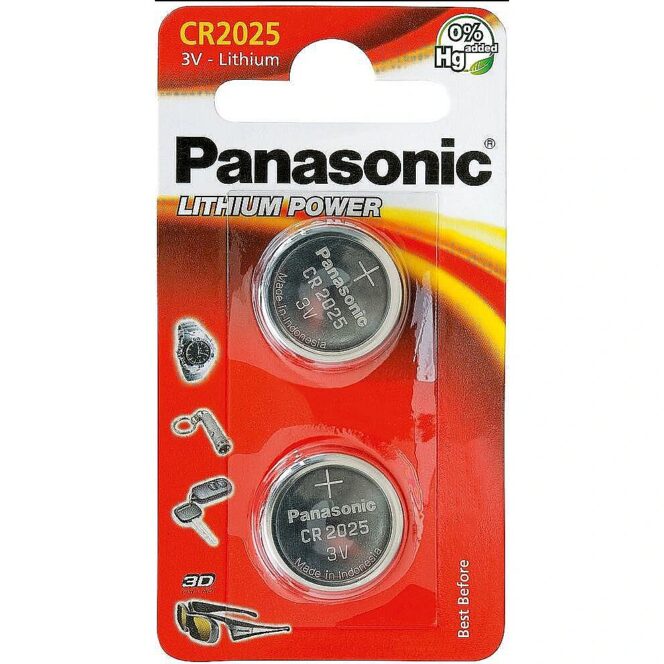 Panasonic CR2025, x2