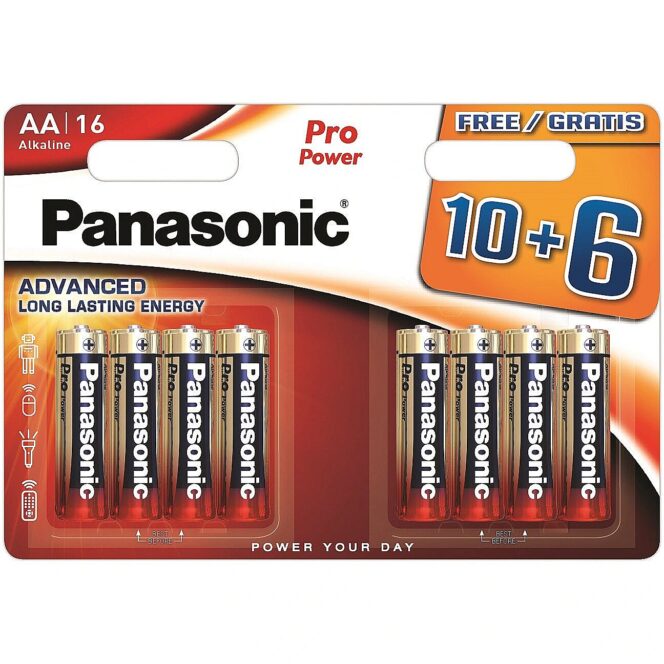 Panasonic Panasonic Pro Power battery LR6PPG/16B 10+6pcs