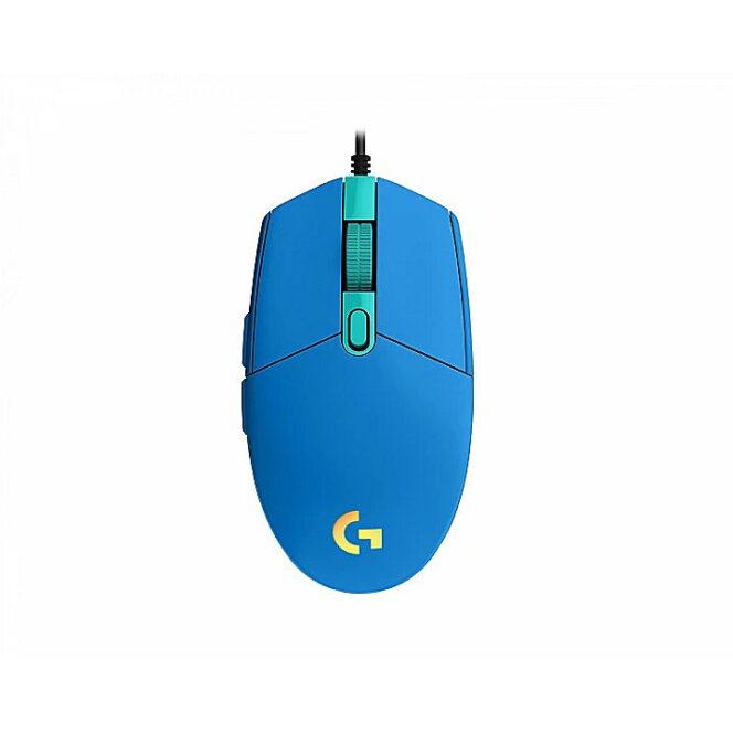 Logitech G203 Lightsync, USB, Optical, Blue