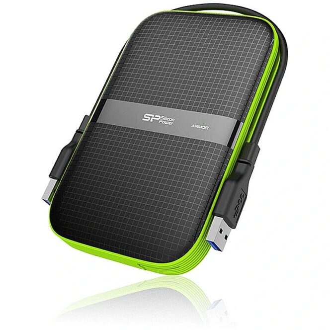 Silicon Power Armor A60, 2TB, Black & Green